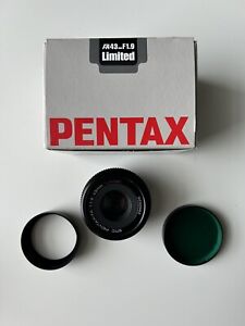 MINT PENTAX FA SMC 43mm F/1.9 Limited Black Lens K-Mount with Box Pouch Manual