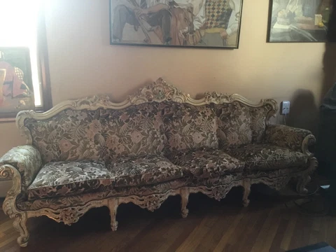 Gorgeous Versailles Velvet Couch Cover