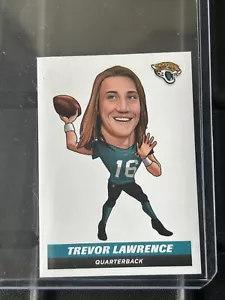 2021 Panini NFL Football Sticker Trevor Lawrence Big Head #201 Rookie - Picture 1 of 2