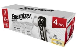 S14425 Energizer 4.2W LED GU10 370LM Warm White - Pack of 4 - Picture 1 of 3