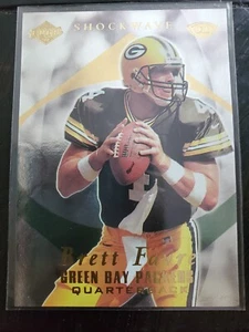 1999 Collectors Edge Advantage Brett Favre SHOCKWAVE card #SW9 - Picture 1 of 2