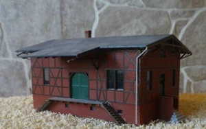 Auhagen   14469   (Spur N)   Güterhalle  - fertig gebaut - Bild 1 von 5