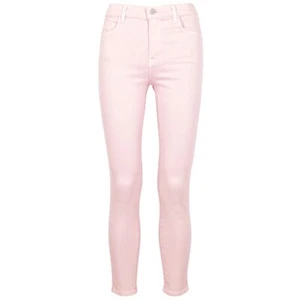 J BRAND Alana High Rise Crop Skinny Jeans Size 25 6 BNWT NEW Light Pink Prairie - Picture 1 of 7