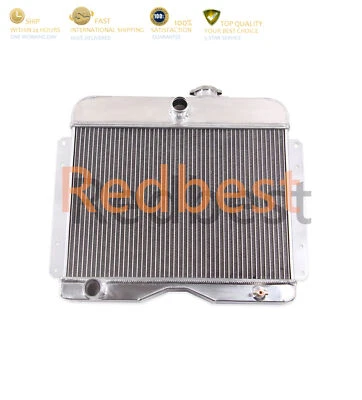 CC4964 3 ROW 铝制收音机 适用于 46-64 JEEP WILLYS/50-58 卡车 CJ3 CJ5 CJ6 DJ3 — 第 1/4 张图片