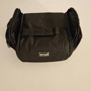 Vivitar Digital Camera Large 4 pocket Gadget Bag Lens Carrier With Strap - Picture 1 of 3
