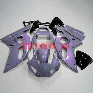 Chameleon Gray Pearl Purple Injection Fairing Kit For Yamaha YZF R6 1998-2002 - Picture 1 of 8
