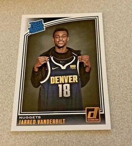 2018-19 Panini Donruss RC #151 Jarred Vanderbilt Nuggets