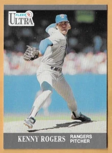 KENNY ROGERS TEXAS RANGERS #353 - FLEER ULTRA 1991 - Bild 1 von 2