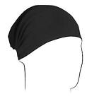 Zan Headgear Bamboo/Cotton Headwrap - HBB114 Black OSFM