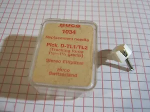 Puntina Giradischi HUCO 1034 Per Pickering D-TL1/TL2 da 1.1/4-1.3/4 g Ricambi - Bild 1 von 1