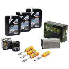 Set Öl 3L Wartung für Honda CBF 1000 SC58 2006-12 Luftfilter Ölfilter Zündkerzen
