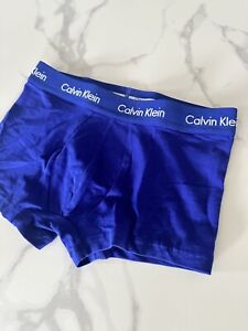 Calvin klein Low Rise Trunk Boxershorts Blau S