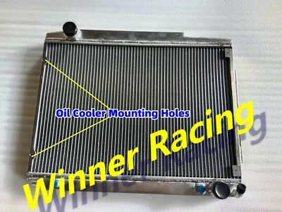 Radiador de aluminio para Mercedes-Benz R107 280 SL 280SL 6 cilindros 1974-1985 Foto 1 de 4