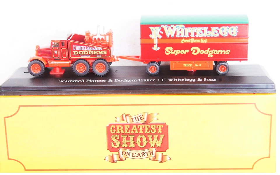 Camion Circo Scammell Pioneer & Dodgem Trailer  1:76 Atlas Circus (n.107) - Immagine 1 di 1