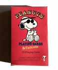Rare Peanuts Playing Cards And Factoids 55 Cards Snoopy Galley and gift Shop