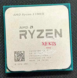 AMD Ryzen 3 1300X R3-1300X CPU 3.5GHz 4-Core 8M 65W Socket AM4 Processors - Picture 1 of 3