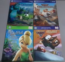 Lot of 4 Leap Frog Tag Hardcover Reader Books Disney etc Books Only - LIKE NEW