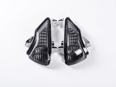 Передние поворотники дымчатые линзы подходят для Kawasaki 2009-2011 ER-6N - Изображение 1 из 4