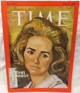 Time Magazine April 25, 1969 Ethel Kennedy - Picture 1 of 2