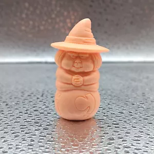 Dragon Ball Vintage Rare Eraser Part 5 #54 Fortuneteller Baba Pale Orange 1980s - Picture 1 of 10