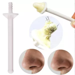 10x Plastic Nasal Remover Removal Nose Hair Wax Ear Applicator Sticks Strip N7N9 - Picture 1 of 12