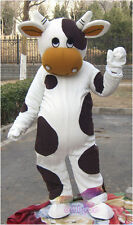 Cow Mascot Costume Parade Cosplay Party Dress Adult Size Outfit Ads Animal Suits