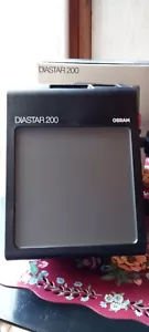 Tested working DIASTAR 200 OSRAM 35mm SLIDE Picture VIEWER Magnifier LIGHT BOX - Picture 1 of 6