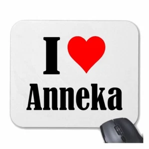 MOUSEPAD Mauspad I Love Anneka Ich Liebe Anneka - Bild 1 von 1