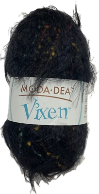 MODA DEA VIXEN YARN COLOR #3980 LICORICE WHIP  Nylon 1.76 oz 89 yds , 50g 82m - Image 1 of 4