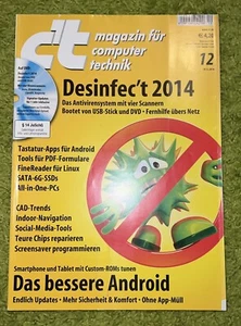 Heise CT Magazin Zeitschrift - c't Heft 12 / 2014 (ohne DVD) - Bild 1 von 2