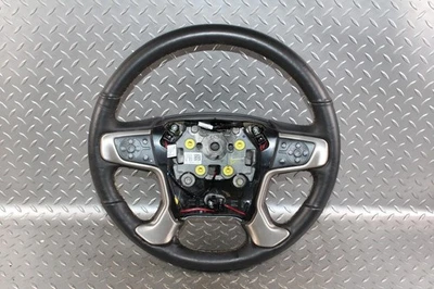 15-20 GM SUV Black Leather Heated Steering Wheel Cruise Radio Cruise Control OEM Foto 1 de 4