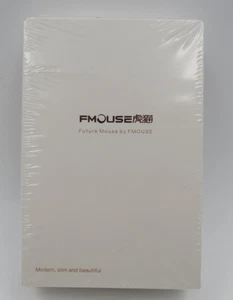FMOUSE Sleek Transparent Magnetic Wireless Mouse 3 Mode Connectivity NEW SEALED - Picture 1 of 3
