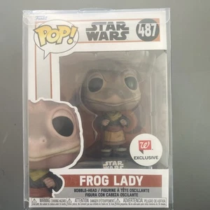 Funko Pop! Vinilo: Star Wars - Frog Lady - Walgreens (Exclusivo) #487 - Imagen 1 de 6