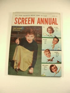Screen Annual Summer 1954 Audrey Hepburn Girl of the Year - Back Issue Magazine - Picture 1 of 2