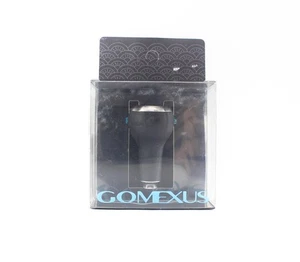 Gomexus A27BKTNBK Knob TPE Black Silver 27mm Shimano A , Daiwa S (4671) - Picture 1 of 6