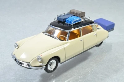 BH299 Artisanal 1:43 1956 Citroën DS 19 Vacances avec remorque mono roue A/- - Photo 1/3