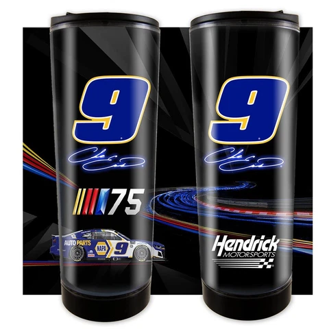 Chase Elliott 2023 Plastic 14oz Tumbler Travel Mug Cover