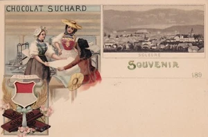Souvenir de Soleure Solothurn AK ca. 1890 Litho Suchard Suisse Schweiz 2504119 - Picture 1 of 2