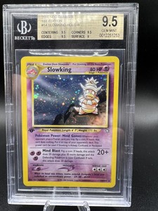 2000 Neo Genesis 14 Slowking 1st Edition Holo Rare Pokemon TCG Card BGS 9.5