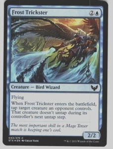 MTG Strixhaven: School of Mages Frost Trickster Foil 043/275  - Picture 1 of 1
