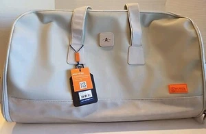 Stitchgolf Garment Duffel Bag Light Gray Lightweight Water & Stain Resistant - Picture 1 of 17