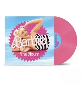 BARBIE THE ALBUM Hot Pink Vinyl LIMITED LP Atlantic Records Sealed 12x24 Poster - Picture 1 of 5