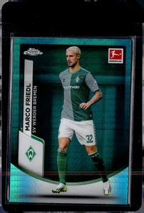 TOPPS BUNDESLIGA CHROME 2023-2024 MARCO FRIEDL SV WERDER BREMEN AQUA - Picture 1 of 2