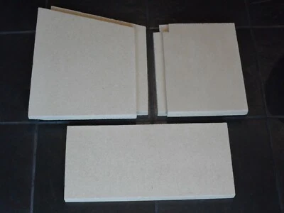 Fire Bricks to fit Firebelly Fire Pod Stove Fire Bricks Full Set x 5 for Firepod - Image 1 of 4