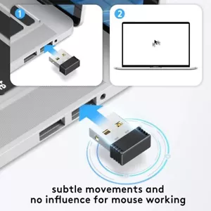 Simulateur de souris Wiggler Jiggler indétectable discret USB - Windows/Mac - Photo 1/9