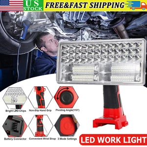 Cordless LED Work Light Fit Milwaukee 18V M18 Li-Ion Battery w/ USB Outdoor 40W - Picture 1 of 12