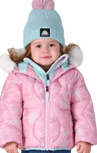 Snozu Kids' Jacket with Hat (Choose Size and Color) - Picture 1 of 6