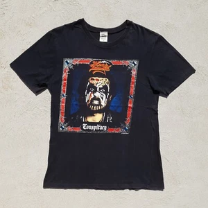 Vintage 1989 King Diamond Conspiracy Shirt Mens Size 20 Black Band Metal Tee - Picture 1 of 7