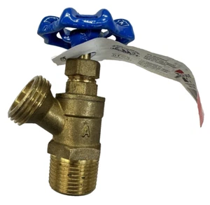 American Valve M75CSA 3/4" Brass Boiler Drain ANSI/NSF 61-9 - Picture 1 of 5