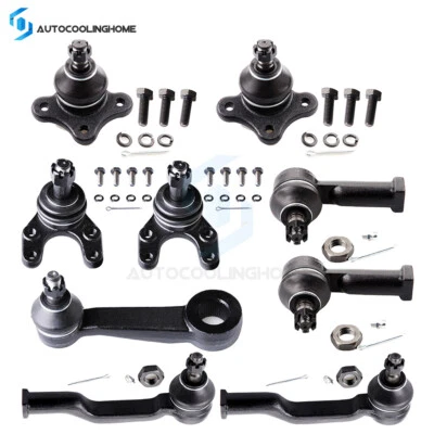 9PCS Front Tie Rod Ends Pitman Arm Ball Joints For 1989-1993 Mazda B2200 B2600 - Image 1 of 4